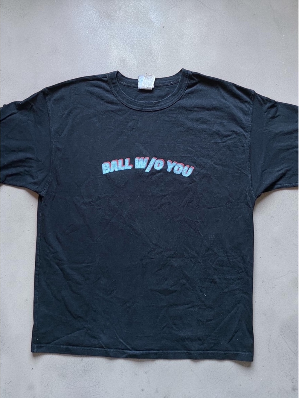 Champion Men T-Shirt L Regular Black Cotton 21 Savage Ball W/O You Rap Merch Car - Picture 1 of 6
